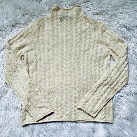 Theory New Cable Mock Neck Cashmere Sweater - Picture 8 of 15